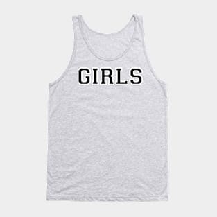 "Varsity Girls" - Queer Pride - (BLK Text) Tank Top